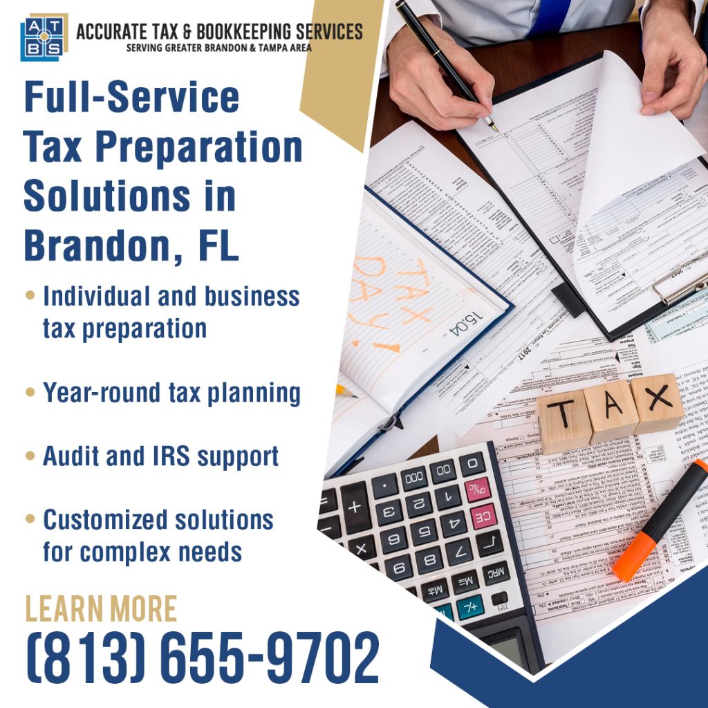 tax preparation services