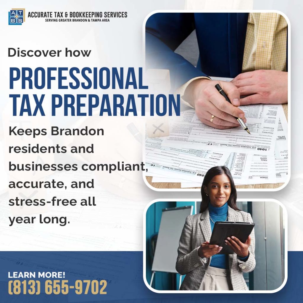 Professional tax preparation