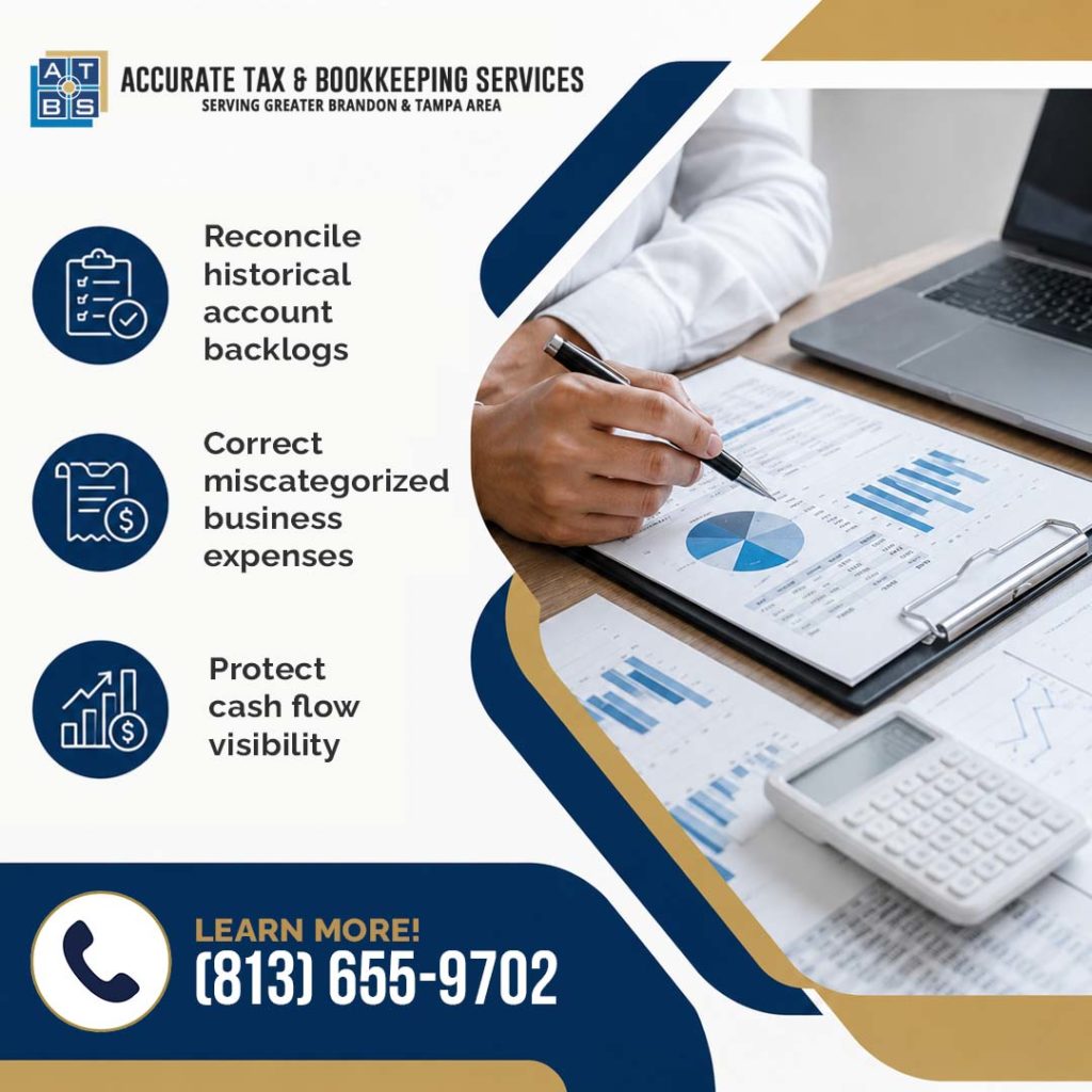 Bookkeeping Clean-Up Services for Small Business